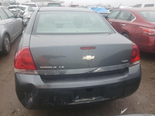 2G1WB57KX91306531 - 2009 CHEVROLET IMPALA 4D LS GRAY photo 6