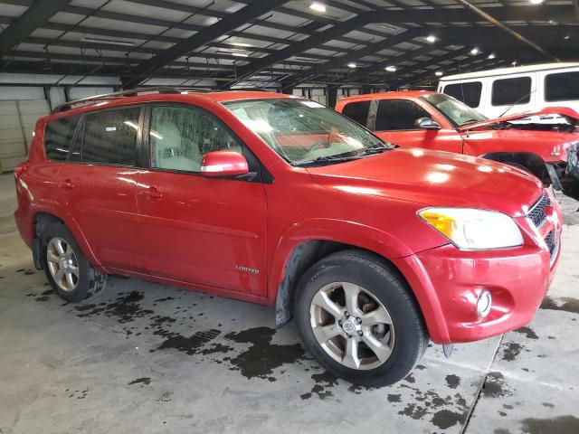 2T3DF4DV7AW051389 - 2010 TOYOTA RAV4 LIMITED RED photo 4