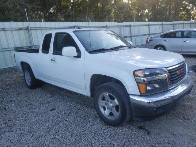 1GTE5MF91C8138138 - 2012 GMC CANYON SLE WHITE photo 4