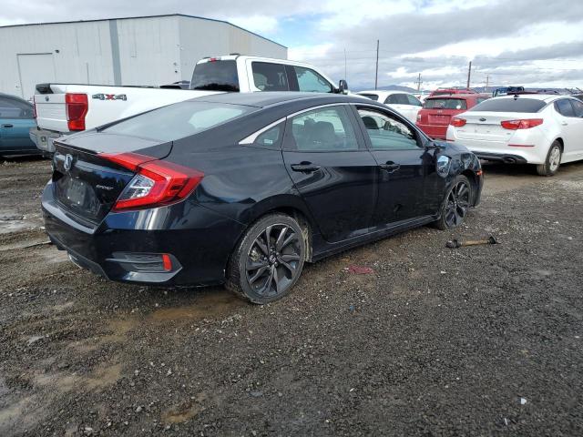 19XFC2F80ME202358 - 2021 HONDA CIVIC SPORT BLACK photo 3