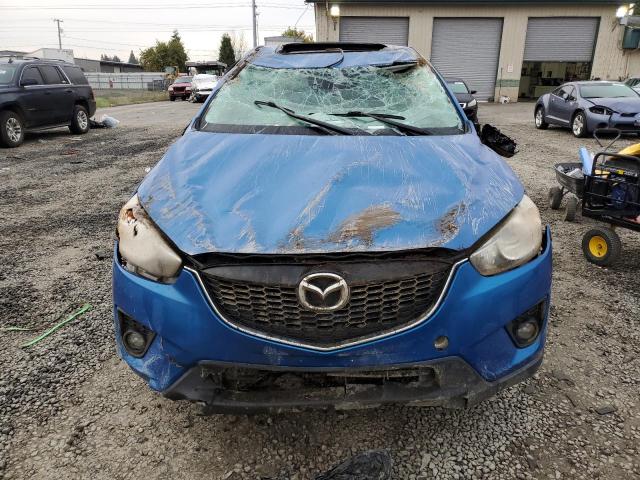 JM3KE4DE8D0120097 - 2013 MAZDA CX-5 GT BLUE photo 5