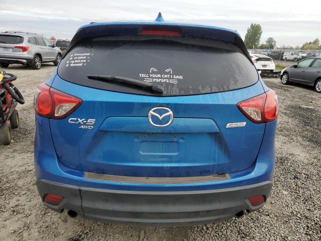 JM3KE4DE8D0120097 - 2013 MAZDA CX-5 GT BLUE photo 6