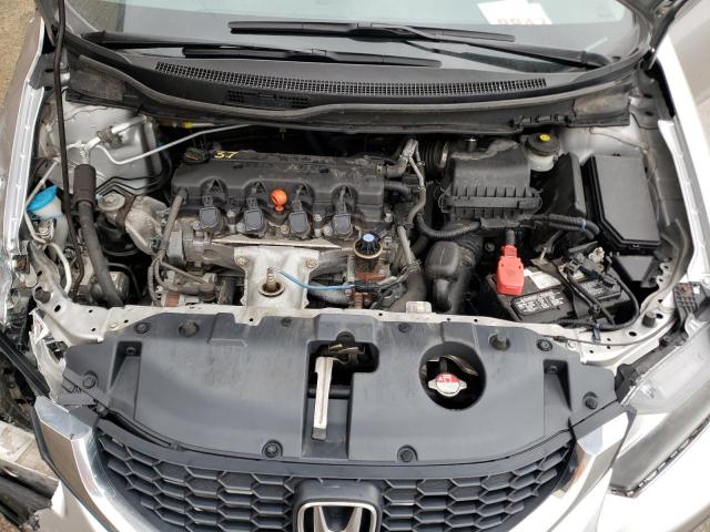 19XFB2F7XFE040512 - 2015 HONDA CIVIC SE GRAY photo 11