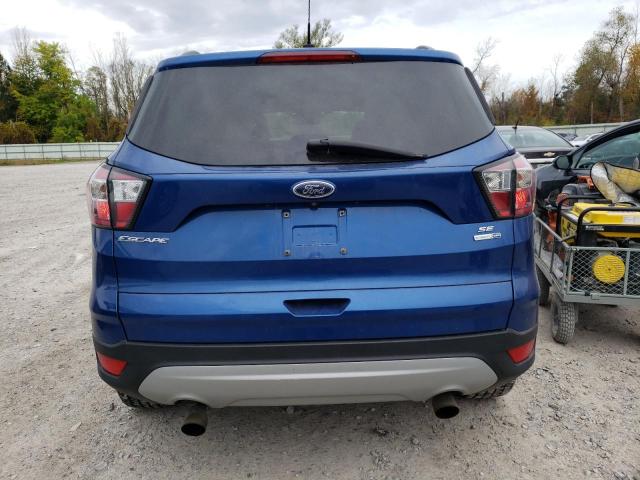 1FMCU9GD4JUA28856 - 2018 FORD ESCAPE SE BLUE photo 6