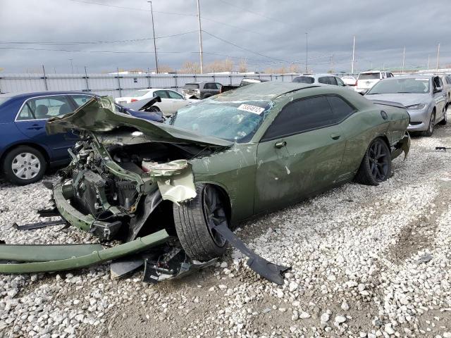 2C3CDZAG4MH552396 - 2021 DODGE CHALLENGER SXT GREEN photo 1