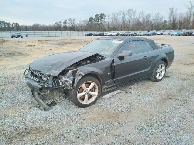 1ZVHT85H665200137 - 2006 FORD MUSTANG GT BLACK photo 1