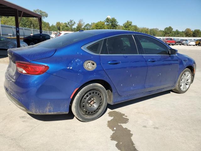 1C3CCCAB2FN554422 - 2015 CHRYSLER 200 LIMITED BLUE photo 3