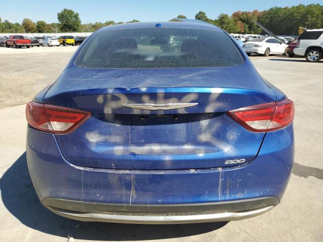 1C3CCCAB2FN554422 - 2015 CHRYSLER 200 LIMITED BLUE photo 6