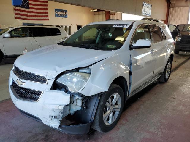 2GNFLNE51C6321955 - 2012 CHEVROLET EQUINOX LT WHITE photo 1