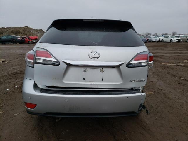 2T2BK1BA4FC293040 - 2015 LEXUS RX 350 BASE SILVER photo 6