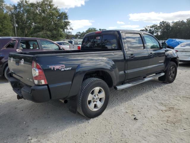 5TEMU4FN7AZ697054 - 2010 TOYOTA TACOMA DOUBLE CAB LONG BED BLACK photo 3