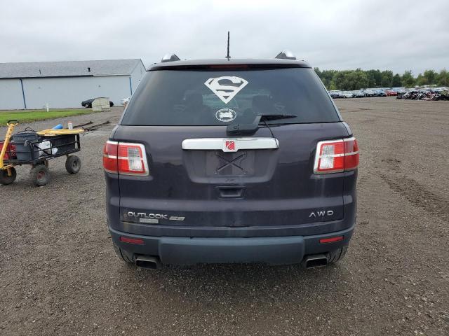 5GZEV33748J201695 - 2008 SATURN OUTLOOK XR იასამნისფერი ფოტო 6