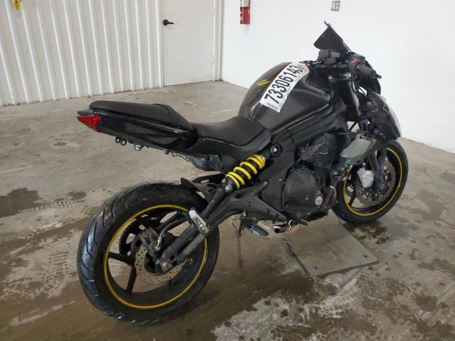 JKAEXEE12DDA09990 - 2013 KAWASAKI EX650 E BLACK photo 4