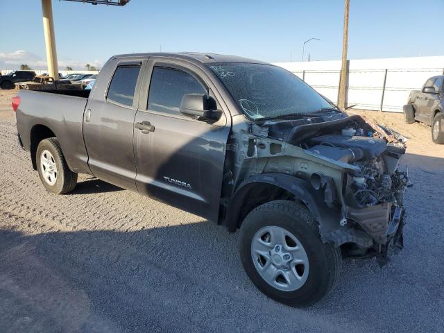 5TFRY5F13DX134799 - 2013 TOYOTA TUNDRA DOUBLE CAB SR5 GRAY photo 4