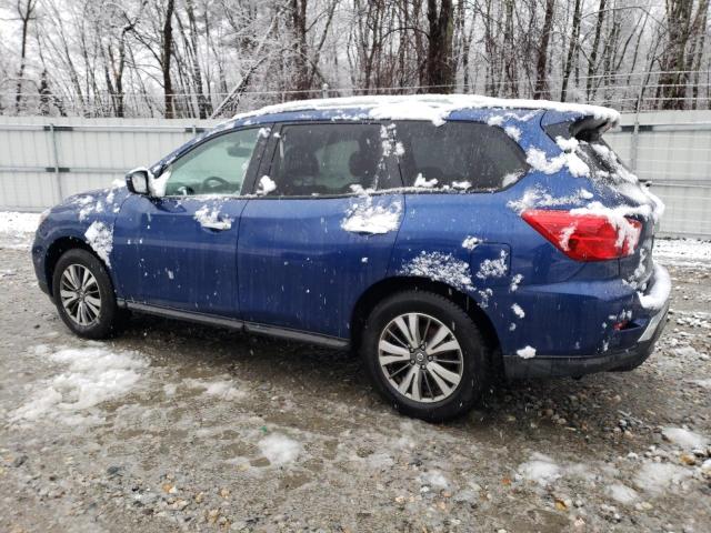 5N1DR2MMXJC663331 - 2018 NISSAN PATHFINDER S BLUE photo 2