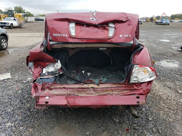 3N1CB51D15L504141 - 2005 NISSAN SENTRA 1.8 BURGUNDY photo 6