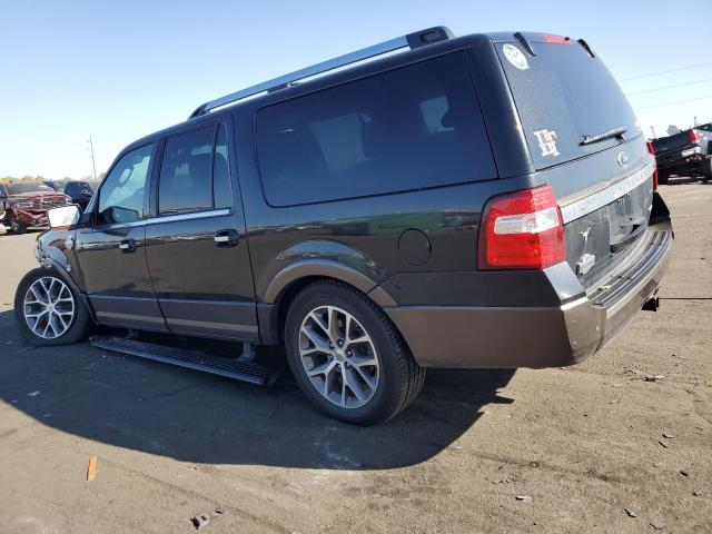 1FMJK1JT8FEF22475 - 2015 FORD EXPEDITION EL XLT BLACK photo 2