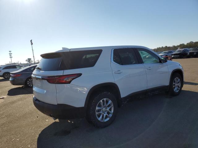 1GNEVFKW9PJ118443 - 2023 CHEVROLET TRAVERSE L WHITE photo 3