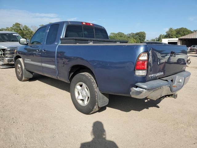 5TBRT34104S455199 - 2004 TOYOTA TUNDRA ACCESS CAB SR5 BLUE photo 2