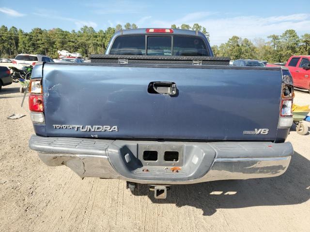 5TBRT34104S455199 - 2004 TOYOTA TUNDRA ACCESS CAB SR5 BLUE photo 6
