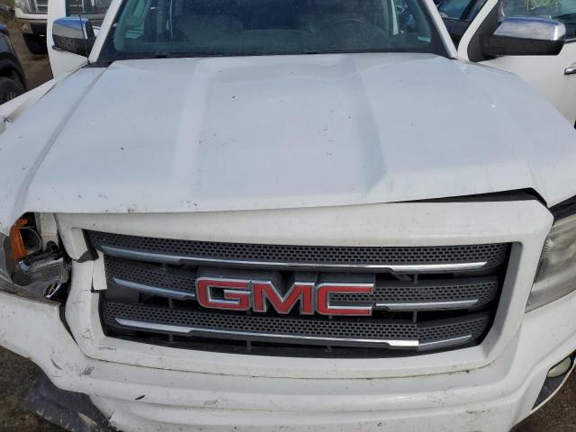 1GTV2VEC5EZ103420 - 2014 GMC SIERRA K1500 SLT WHITE photo 11