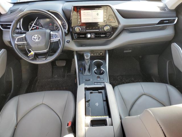 5TDGZRAH9LS010833 - 2020 TOYOTA HIGHLANDER XLE ნაცრისფერი ფოტო 8
