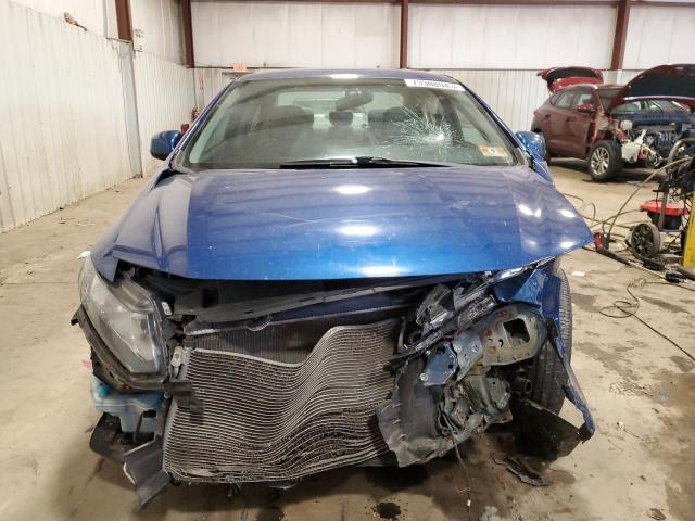 19XFB2F56DE268566 - 2013 HONDA CIVIC LX BLUE photo 5