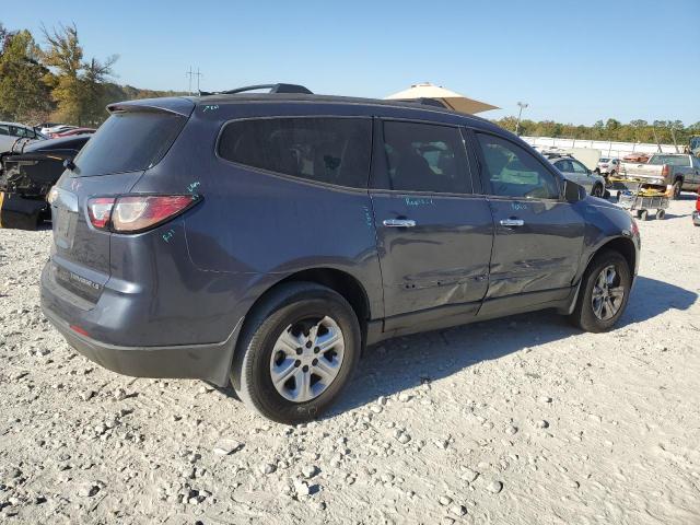 1GNKRFKD3DJ121310 - 2013 CHEVROLET TRAVERSE LS GRAY photo 3