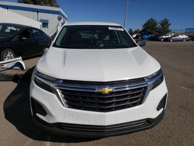 3GNAXHEG7PL259528 - 2023 CHEVROLET EQUINOX LS WHITE photo 5