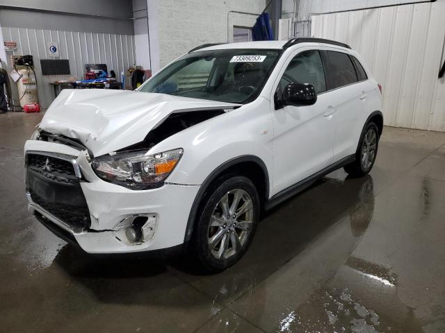 4A4AR5AU0DE025569 - 2013 MITSUBISHI OUTLANDER LE WHITE photo 1