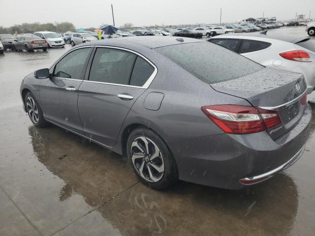 1HGCR2F81HA283852 - 2017 HONDA ACCORD EXL GRAY photo 2