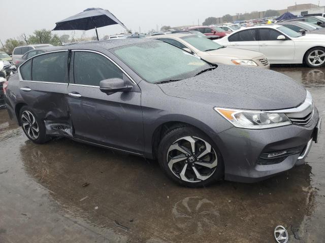 1HGCR2F81HA283852 - 2017 HONDA ACCORD EXL GRAY photo 4