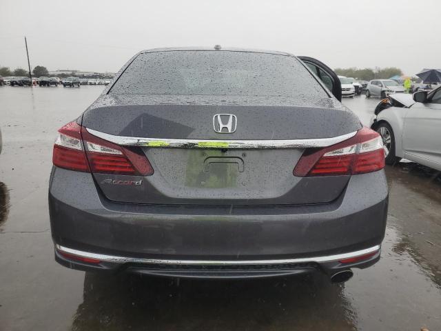 1HGCR2F81HA283852 - 2017 HONDA ACCORD EXL GRAY photo 6