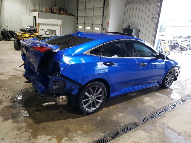 19XFC1F33LE214727 - 2020 HONDA CIVIC EX ლურჯი ფოტო 3