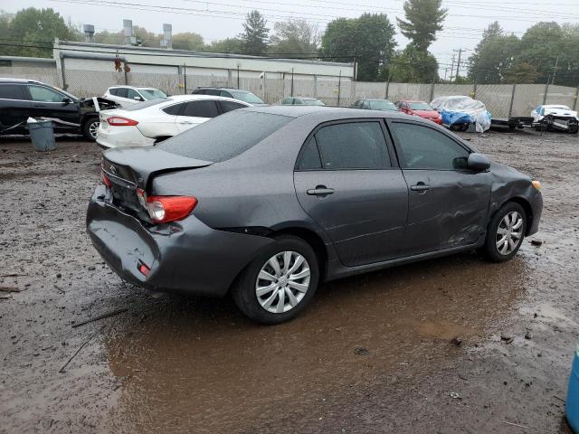 5YFBU4EE3CP024490 - 2012 TOYOTA COROLLA BASE GRAY photo 3