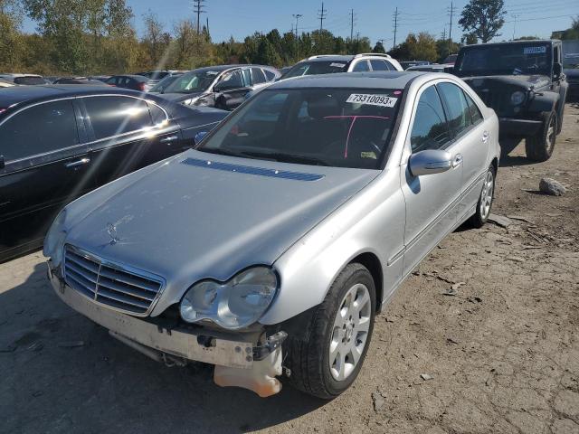 WDBRF92H06F826350 - 2006 MERCEDES-BENZ C 280 4MATIC SILVER photo 1