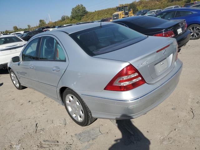 WDBRF92H06F826350 - 2006 MERCEDES-BENZ C 280 4MATIC SILVER photo 2