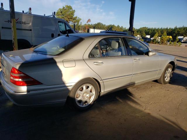 WDBNG70J11A213973 - 2001 MERCEDES-BENZ S 430 SILVER photo 3