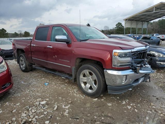 3GCUKSEC6HG302281 - 2017 CHEVROLET SILVERADO BURGUNDY photo 4