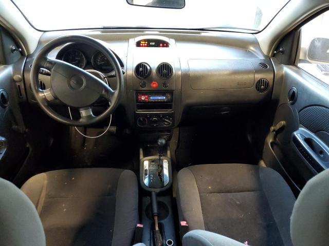 KL1TD66696B641202 - 2006 CHEVROLET AVEO BASE SILVER photo 8