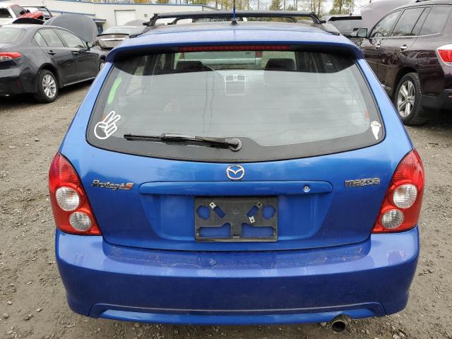 JM1BJ245031108270 - 2003 MAZDA PROTEGE PR5 蓝色 照片 6