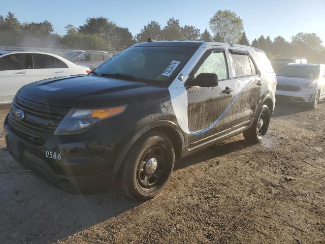 1FM5K8AR7EGC26025 - 2014 FORD EXPLORER POLICE INTERCEPTOR შავი ფოტო 1