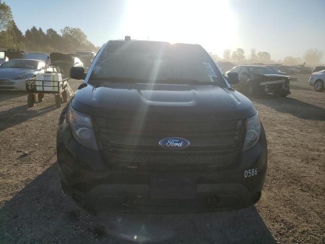 1FM5K8AR7EGC26025 - 2014 FORD EXPLORER POLICE INTERCEPTOR შავი ფოტო 5