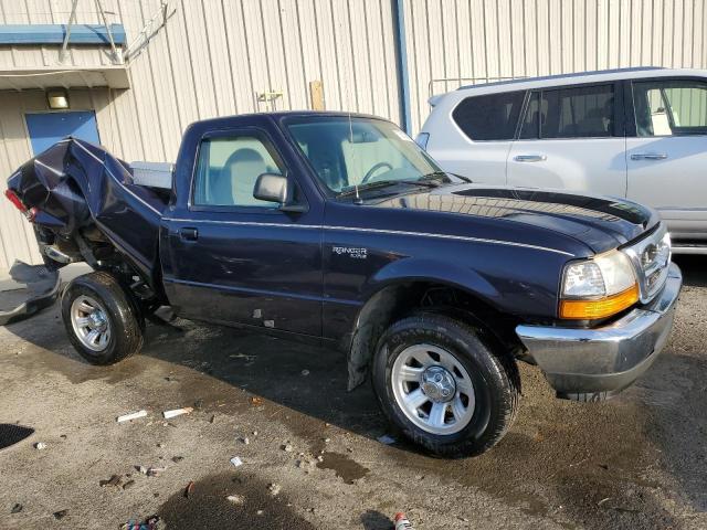 1FTYR10VXYPA49381 - 2000 FORD RANGER BLUE photo 4