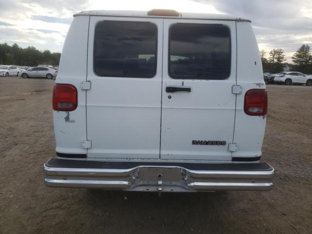 2B4JB25Y5YK174839 - 2000 DODGE RAM WAGON B2500 WHITE photo 6