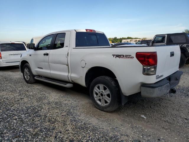 5TFRM5F19AX002766 - 2010 TOYOTA TUNDRA DOUBLE CAB SR5 WHITE photo 2