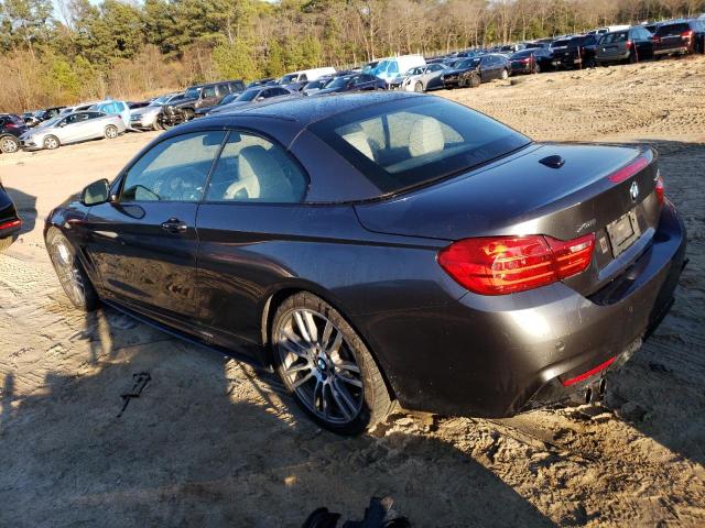 WBA4U9C30H5H64512 - 2017 BMW 430XI GRAY photo 2