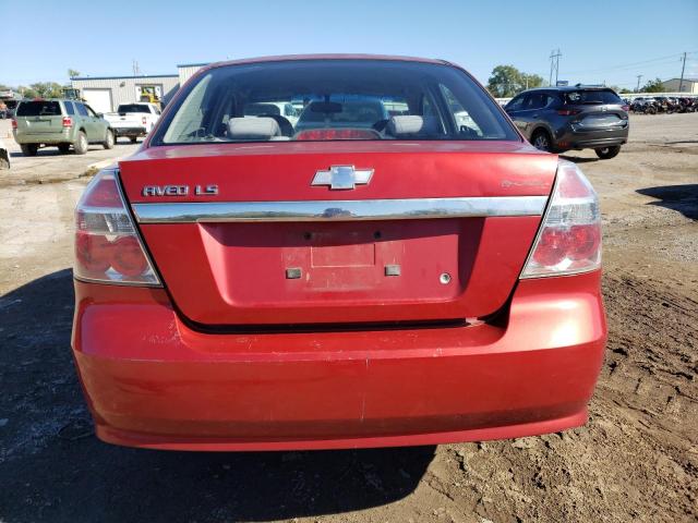 KL1TD56668B067543 - 2008 CHEVROLET AVEO BASE Bordo foto 6