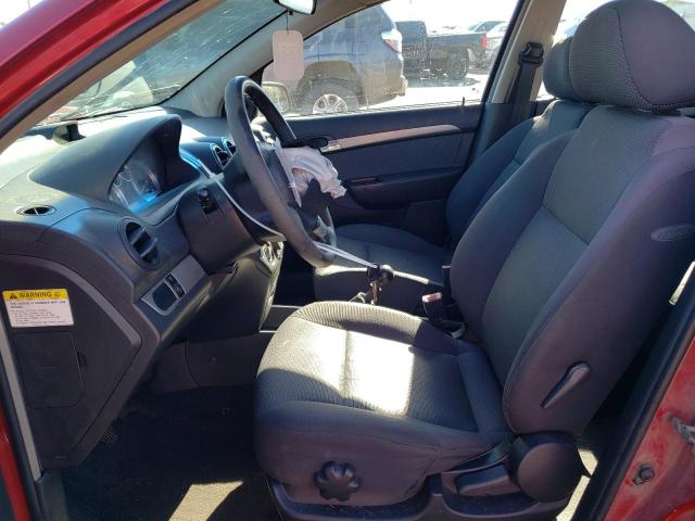 KL1TD56668B067543 - 2008 CHEVROLET AVEO BASE Bordo foto 7