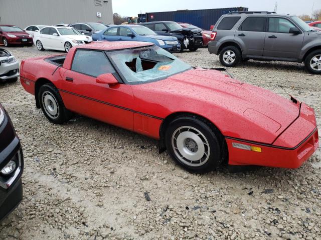 1G1YY2182H5101463 - 1987 CHEVROLET CORVETTE RED photo 4